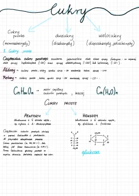 Cukry Proste i Złożone: Przykłady i Właściwości