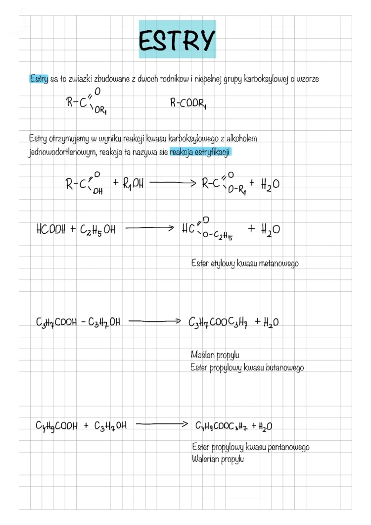 Cool Facts About Esters: Making Methyl Acetate and More!