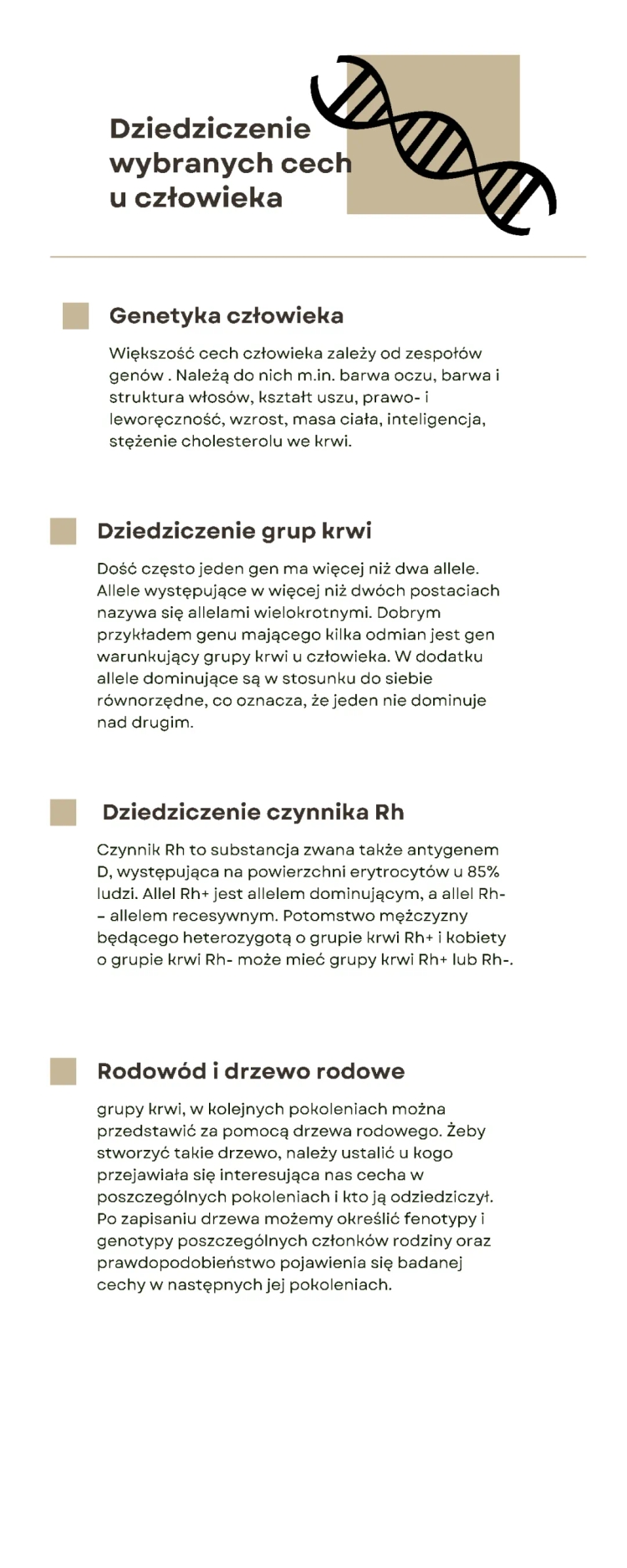 Dziedziczenie cech u człowieka: geny, przykłady i krzyżówki