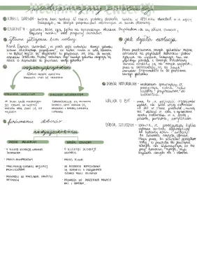 Mechanizmy ewolucji Notatka - Klasa 8: Przykłady doboru naturalnego i sztucznego