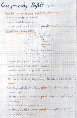 Czas przeszły Perfekt i Imperfekt w niemieckim - ćwiczenia i przykłady