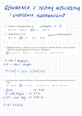 Jak liczyć sumę zbiorów i formułę sumy w Excelu - Wyrażenia algebraiczne i równania