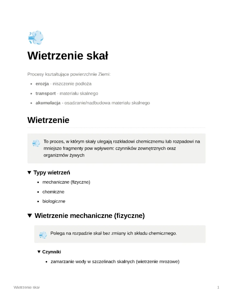 Rodzaje wietrzenia skał - co to jest wietrzenie mrozowe, fizyczne i chemiczne?