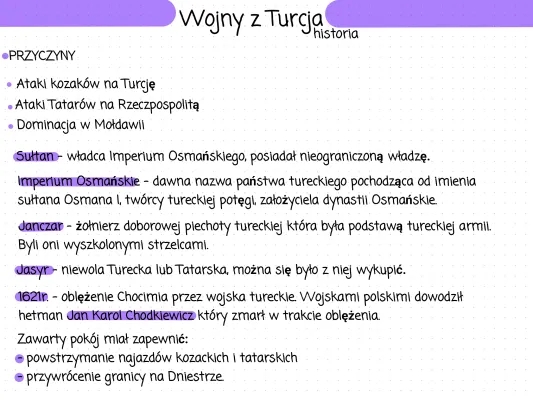 Wojny z Turcją (wiek XVII)