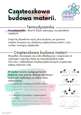 Cząsteczkowa Budowa Materii i Termodynamika - Fizyka Prostym Językiem