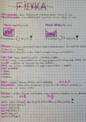 Właściwości i budowa materii klasa 7: Fizyka, testy i odpowiedzi