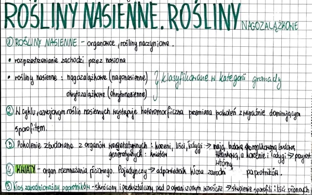 Rośliny Nagonasienne - Cechy, Przykłady i Znaczenie dla Przyrody i Człowieka