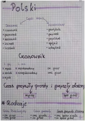 Czasowniki dokonane i niedokonane - Przykłady, Testy i Ćwiczenia Klasa 5