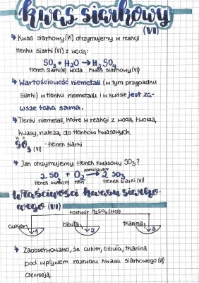 Kwas Siarkowy 6 Właściwości i Zastosowanie - Co Rozpuszcza?