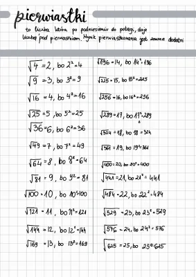 Jak obliczyć pierwiastki - matematyka klasa 7 i 8