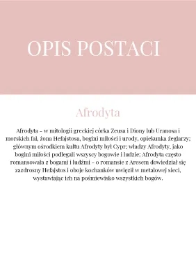 Afrodyta: Bogini Piękna i Urody - Krótki Opis i Ciekawostki