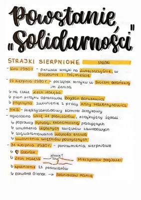 Powstanie Solidarności 1980: Porozumienia Sierpniowe, Strajki i Przyczyny