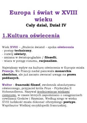 Oświecenie we Francji, Fryderyk II Wielki i Trójpodział władzy - Dział IV WSiP klasa 6