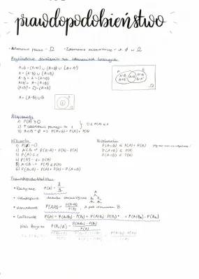 Matematyka: Rachunek Prawdopodobieństwa i Kombinatoryka Zadania Maturalne PDF