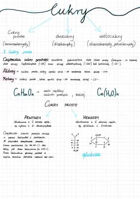 Cukry proste i złożone: Przykłady i właściwości