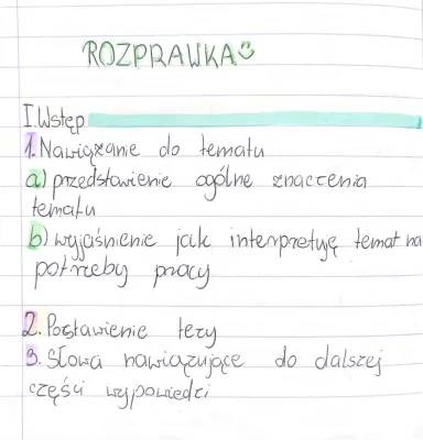 Jak napisać rozprawkę krok po kroku - Przykładowa rozprawka i schemat