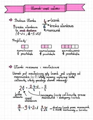Jak dodawać i odejmować ułamki zwykłe - przykłady i ćwiczenia