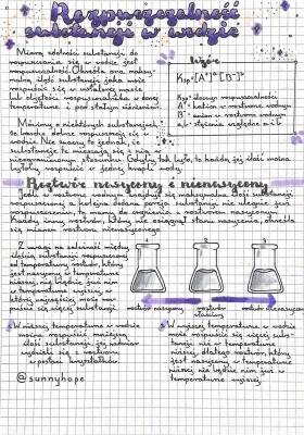 Jak obliczyć rozpuszczalność substancji w wodzie - Zadania i przykłady