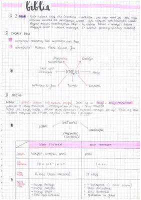 Biblia notatki do matury: Powtórzenie przypowieści biblijnych i cechy stylu biblijnego