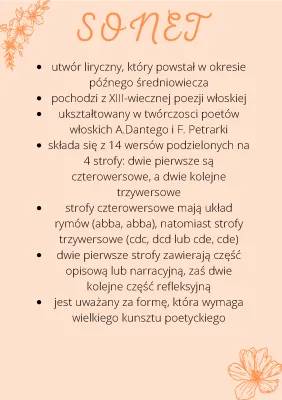 Co to jest sonet? Przykład sonetu w literaturze, budowa i cechy