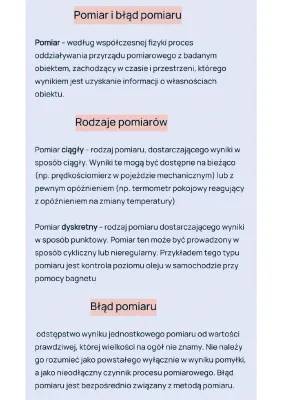 Rodzaje Pomiarów i Błędy Pomiarowe: Fizyka dla Młodych