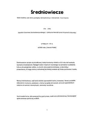 Kiedy skończyło się średniowiecze w Polsce? Początek i koniec oraz ciekawostki