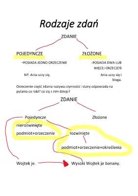 Rodzaje zdań dla klas 1-6: przykłady i ćwiczenia