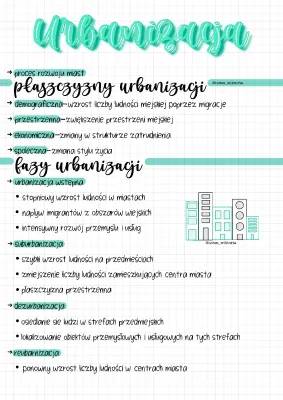 Co to jest urbanizacja? Fazy, przyczyny i skutki - Urbanizacja w Polsce, suburbanizacja i dezurbanizacja