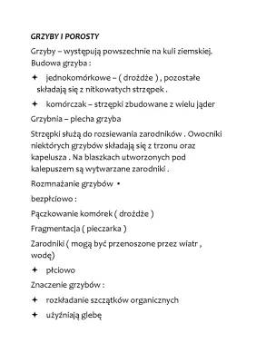 Budowa Grzyba i Porostów – Jak Oddychają i Rozmnażają się Grzyby Leśne, Rodzaje i Znaczenie Porostów