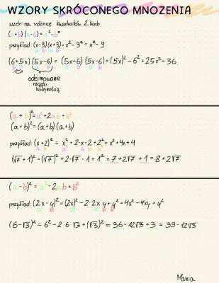 Co to jest wzór skróconego mnożenia? Nauka obliczania różnicy kwadratów i wzorów z pierwiastkami