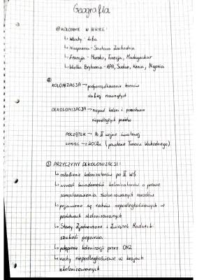 Zmiany na mapie politycznej świata i Europy - Sprawdzian Oblicza Geografii 2 PDF