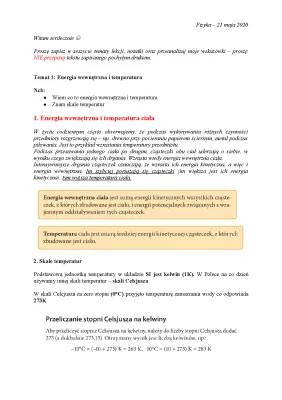 Średnia energia kinetyczna cząsteczek i temperatura – Jak cząsteczki i energia wpływają na fizykę