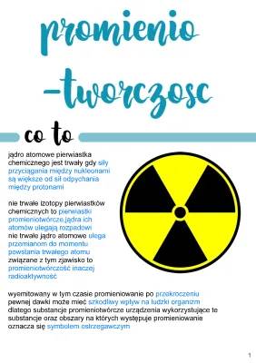 Zastosowanie promieniowania i izotopów promieniotwórczych w medycynie - Odkrycia Marii Skłodowskiej-Curie