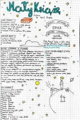 Mały Książę - streszczenie, notatka i opracowanie PDF