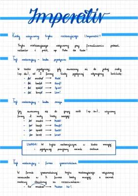Tryb Rozkazujący Niemiecki: Tabela i Ćwiczenia dla Dzieci