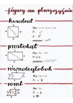 Figury Geometryczne: Jak Policzyć Równoległobok, Trapez i Trójkąt Równoboczny