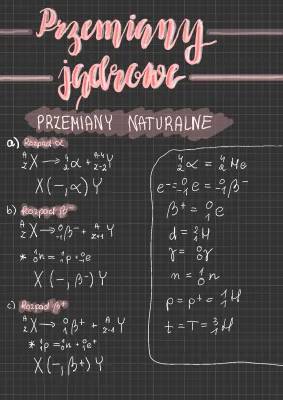 Przemiany Jądrowe Alfa, Beta Gamma - Twoje Pierwsze Zadania i Prezentacja