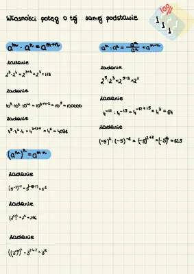 Power of Natural Exponents for 7th Grade - Fun Exercises and PDFs