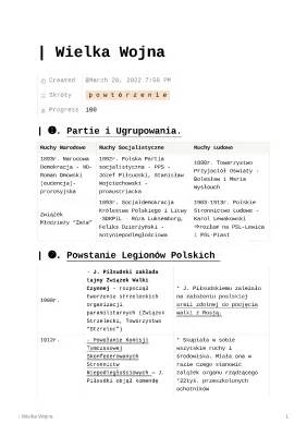 Sprawa Polska i Legiony Polskie w Czasie I Wojny Światowej