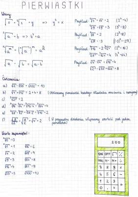 Jak obliczać pierwiastki klasa 7 i 8: Wzory i zadania