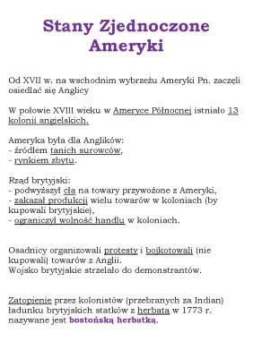 Historia Stanów Zjednoczonych