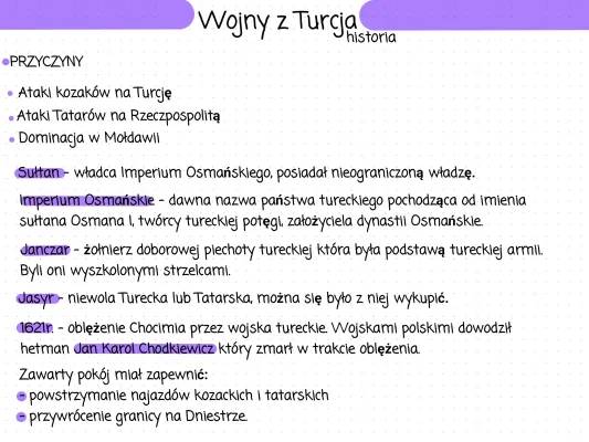 Dlaczego Polacy walczyli z Turcją? Bitwa pod Chocimiem 1621 i Traktat Buczacz 1672