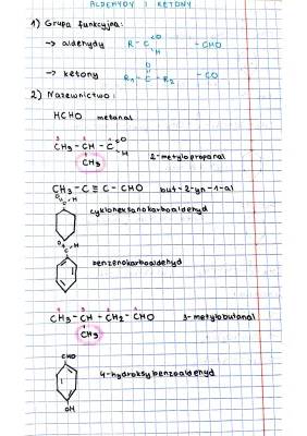 Aldehydy i Ketony: Jak Powstają i Do Czego Służą?
