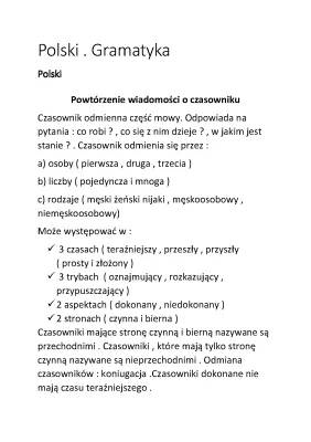 Wszystko o czasownikach: odmiana, rodzaje i ćwiczenia klasa 3-5