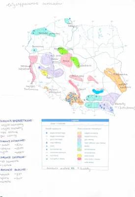 Surowce Mineralne w Polsce: Mapa, Tabela i Znaczenie Gospodarcze