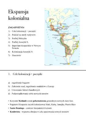 Ekspansja kolonialna w XIX wieku: skutki, podboje kolonialne NOTATKA, Traktaty i państwa kolonialne