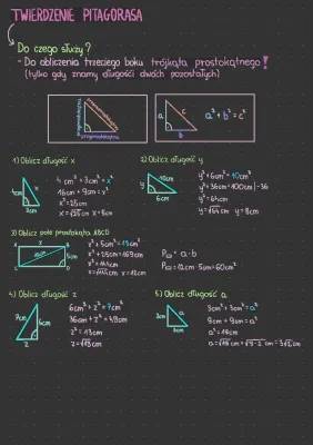 Jak Obliczyć Trzeci Bok w Trójkącie - Kalkulator i Zadania z Twierdzenia Pitagorasa