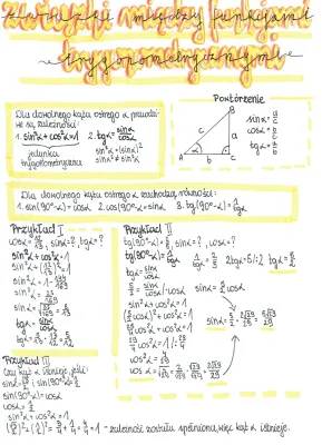 Trygonometria: Zadania z Rozwiązaniami i Wzory dla Ciebie