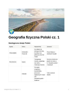 Zbiór Zadań Maturalnych z Geografii – PDF z Pytaniami o Ludności, Usługi i Geologię