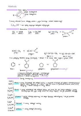 Aldehydy i Ketony: Właściwości, Reakcje i Zadania dla Ciebie!